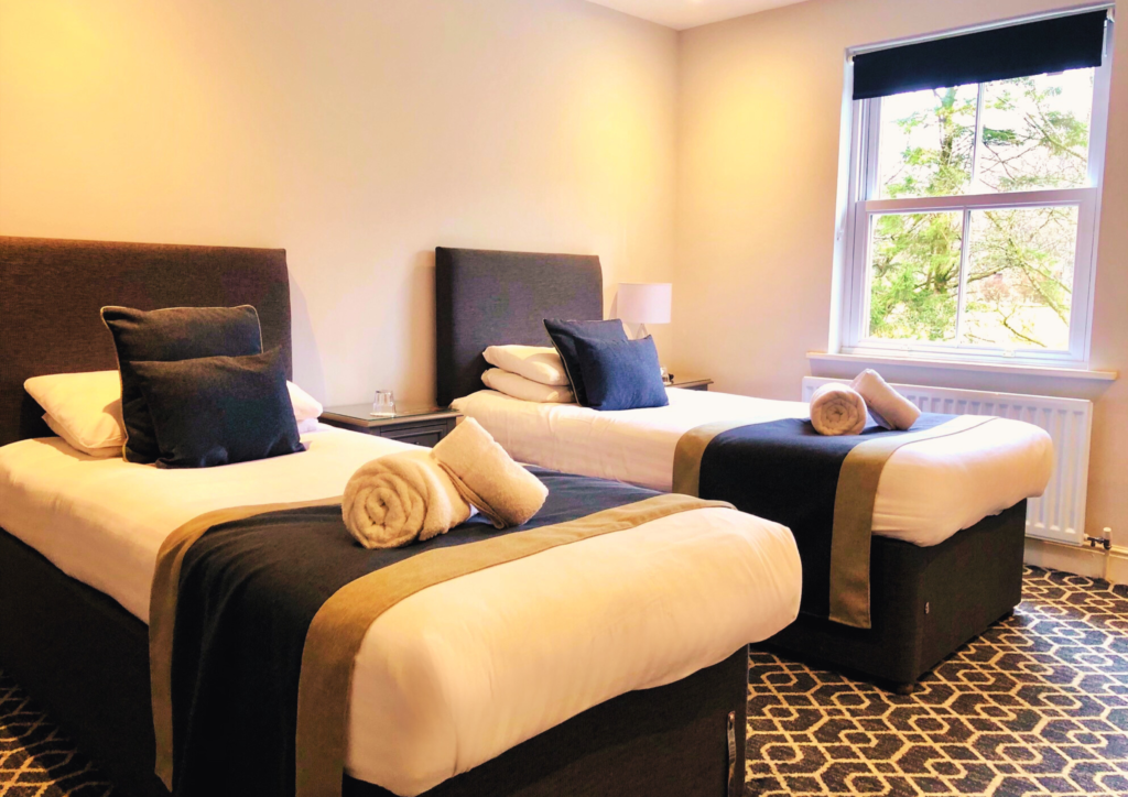 Twin room at The Buttermere Court Hotel