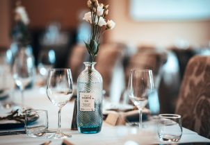 Table setting at The Buttermere Court Hotel