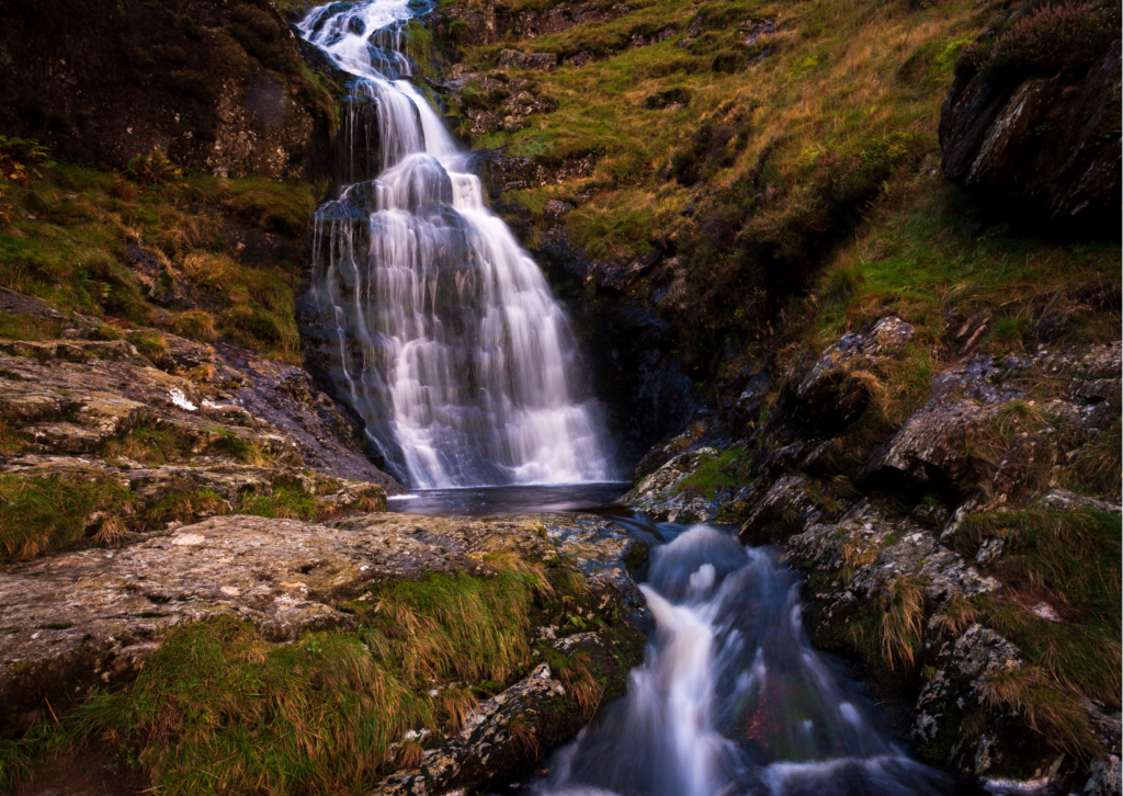 Waterfall in the Lake District 